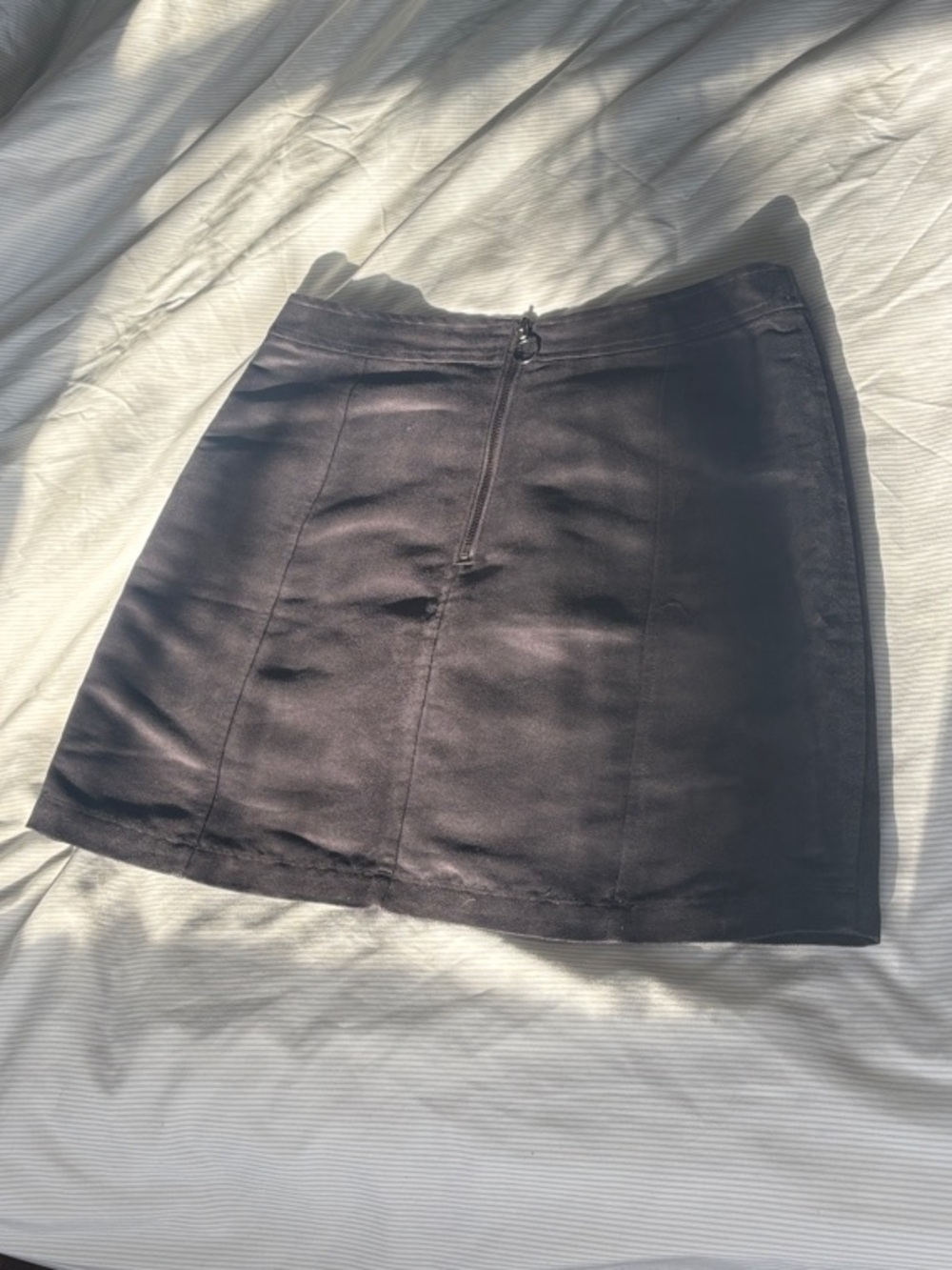 Classic Black Mini Skirt - Women's Sleek A-Line